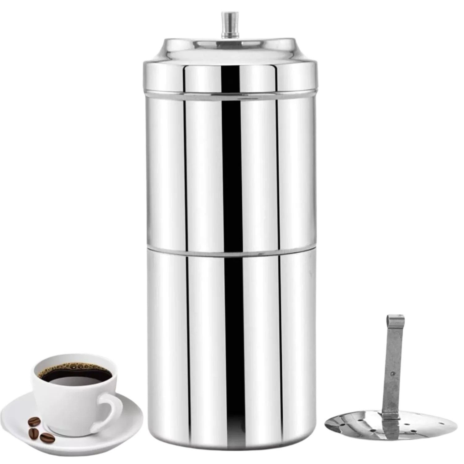 Stainless Steel Coffee Filter #5-Pc : 1 - www.foodworldmd.com