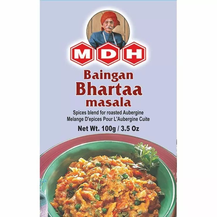 MDH Baingan Bhartaa Masala-Gms : 100 - www.foodworldmd.com