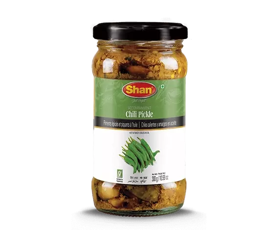 Shan Chilli Pickle-Gms : 330 - www.foodworldmd.com