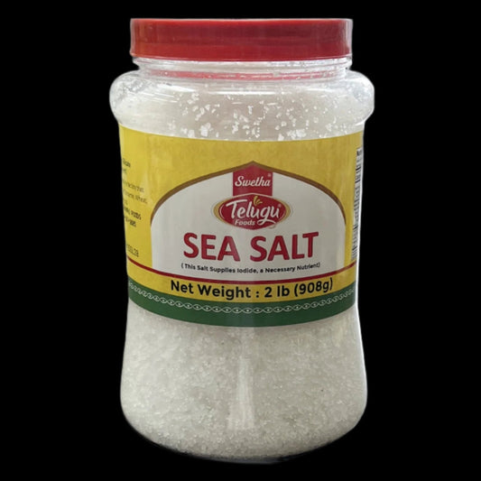 Telugu Sea Salt Jar-Lbs : 2 - www.foodworldmd.com