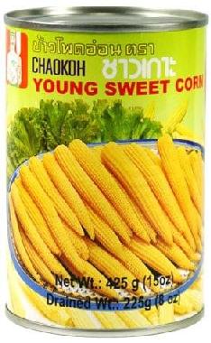 Chaokoh Young Sweet Corn-Gms : 425 - www.foodworldmd.com