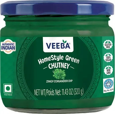 Veeba Green Chutney-Gms : 320 - www.foodworldmd.com