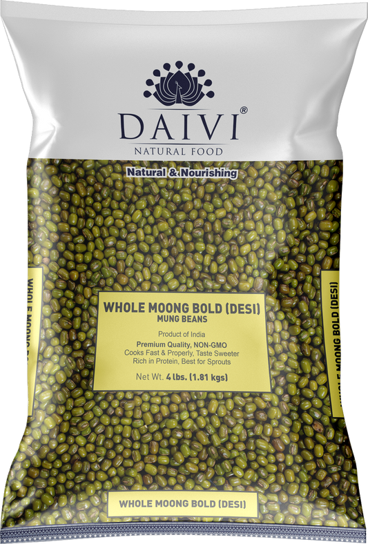 Daivi Whole Moong Bold-Lbs : 8