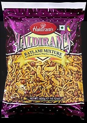 Haldirams Ratlami Mixture-Gms : 400 - www.foodworldmd.com